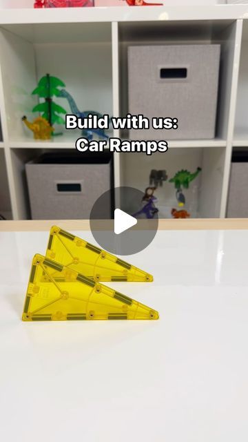 MAGNA-TILES® | Magnetic Tiles on Instagram: "Does your child love cars? Here are some fun ramps they can build for hours of endless fun. Comment below if you would like to see photos of these builds too! ✨ #MAGNATILES #magnetictiles #ramps #kidstoys" Magna Tile Car Ideas, Magnetiles Builds Ramp, Car Ramp With Magnatiles, Magnetiles Car Ramp, Ramp With Magnatiles, Magna Tiles Car Ramp, Magnatiles Building Ideas, Magna Tiles Ramp, Magnetic Tiles Car Ramp