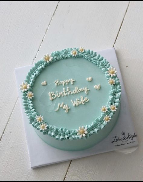 Cake For Wife, Birthday Cake For Wife, Simple Birthday Cake Designs, Cake Designs For Boy, Short Cake, Simple Cake Designs, Mini Cakes Birthday, Beautiful Birthday Cakes, Creative Birthday Cakes