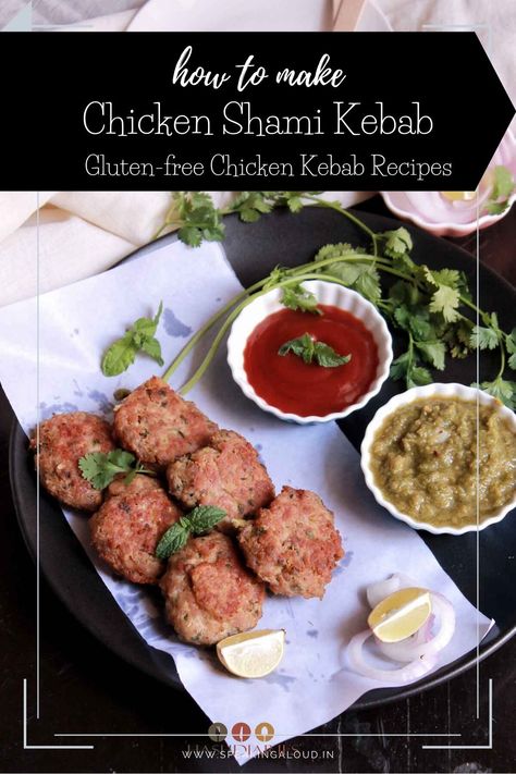 This Chicken Shami Kebab or Murg Shammi Kabab is probably one of the simplest Chicken Kebab recipes that you can make at home. Packed with flavours, it needs a handful of ingredients and little planning before you start making this Indian-style pan-fried chicken kebab. Easy Chicken Kebab Recipe, Kebab Recipes Beef, Quick Easy Chicken, Chicken Vindaloo, Chicken Kebab Recipe, Chicken Kebab, Kebab Recipe, Indian Chicken Recipes, Indian Chicken