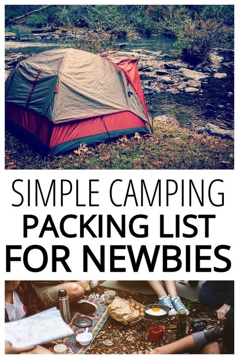 Packing Camping, Minimalist Budget, Minimalist Camping, Camping Checklist Family, Camping Necessities, Camping Essentials List, Minimalist Family, Camping Packing List, Camping List