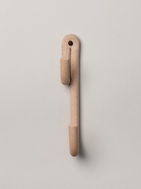 Leggy Long Wall Hook, Speckled: SIN ceramics & home goods - Made in Brooklyn – SIN | Home goods Ceramic Room Decor, Sin Ceramics, Catchall Tray, Long Walls, Pottery Inspiration, Tissue Box Covers, Covered Boxes, Tissue Boxes, Wall Hooks