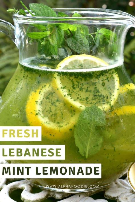 Experience the refreshing taste of Lebanese Mint Lemonade, a delightful blend of mint and lemon that will transport your senses to the Mediterranean. Mint Lemonade Recipe, Almond Tart Recipe, Mint Lemonade, Lemonade Recipe, Lemonade Recipes, Tart Recipes, Grocery List, Food App, The Mediterranean