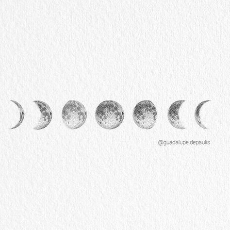 Cycle Tattoo, Moon Tattoo Design, Moon Phases Tattoo, Tattoo Moon, Universe Tattoo, Fineline Tattoo, Design Tattoos, Self Love Tattoo, Tattoos For Girls