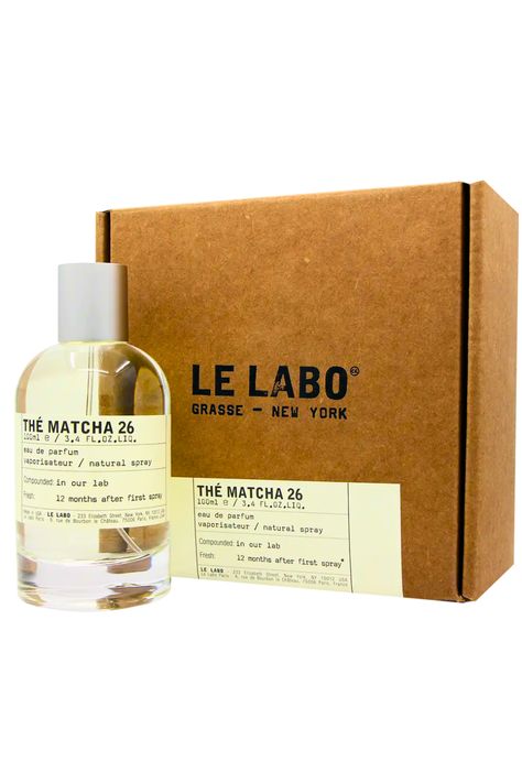 The Matcha 26 by Le Labo is a fragrance for women and men. The Matcha 26 was launched in 2021.  In the same way matcha tea is much more than just a drink in Japanese culture, The Matcha 26 is much more than a scent to us. It is a moment of introspection, a moment of self that offers a quiet inner celebration of grace and soulful beauty. A simple whiff t  Matcha tea accord is infused with a creamy fig note, grounded by soft vetiver and textural cedar woods and uplifted by enticing bitter orange. Le Labo Perfume, The Matcha 26, The Matcha, Perfume Sample, Perfume Samples, Try It, Fragrances Perfume, Matcha, Brand Names