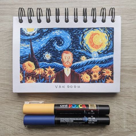 Vincent Van Gogh #artistober Day 1 🌻 I'm trying out some new art styles this month, and I really liked the impressionist vibe of this… | Instagram Vincent Van Gogh Journal, Van Gogh Paintings Museums, Post Impressionism Art Vincent Van Gogh, Vincent Van Gogh Exhibition, Vincent Van Gogh Museum Amsterdam, Im Trying, Vincent Van Gogh, Van Gogh, Fashion Art