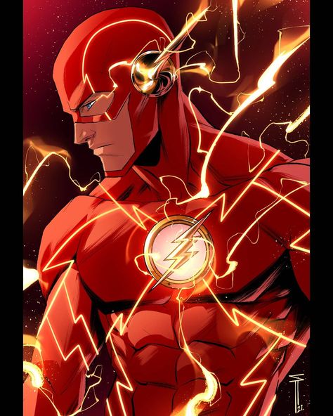 Flash Fanart, Justice League Art, Konosuba Wallpaper, Flash Dc Comics, Flash Comics, Dc Comics Wallpaper, Univers Dc, Arte Dc Comics, Dc Comics Artwork