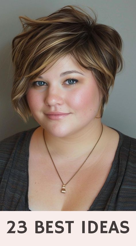 Discover 23 gorgeous short hairstyles for chubby faces that bring out your best features with style. From textured pixies to smooth bobs, these short hairstyles for chubby faces offer diverse and fashionable options to suit any personal style.