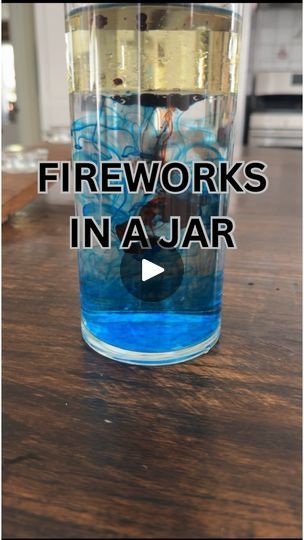 1.4K views · 94 reactions | FIREWORKS IN A GLASS

Watch as the food coloring sinks through the oil and eventually mixes with the water!

My 3 year old wants to do this experiment over and over again!!

Enjoy!!!

#fourthofjulyactivities #4thofjulycrafts #fourthofjulycrafts #easycrafts #easyexperiments #toddlers #kidscrafts #busymom #fireworksforkids | Carly Lewis | Bruce Springsteen · Born in the U.S.A. Fireworks For Kids, Kids Club, Bruce Springsteen, Food Coloring, Busy Mom, Fourth Of July, Fireworks, Easy Crafts, Year Old