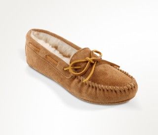 Minnetonka Moccasins, Moccasins Style, Golden Tan, Sheepskin Slippers, Moccasins Mens, Moccasins Slippers, Leather Shops, Tan Suede, Clarks Shoes