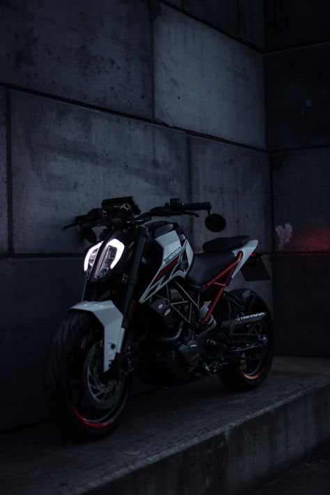 Duke 390, Ktm Duke, Red, Black