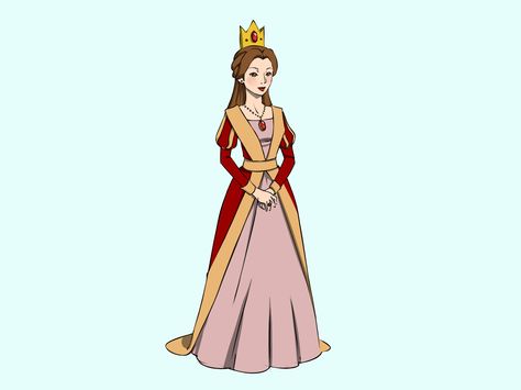 you make my heart preferential  a drug which just knows how to seduce Cartoon Queen Drawing, Cartoon Queen, Medieval Queen, Fairy Character, Queen Drawing, Challenge Instagram, Medieval Princess, Crown Drawing, Drawing Room Interior Design