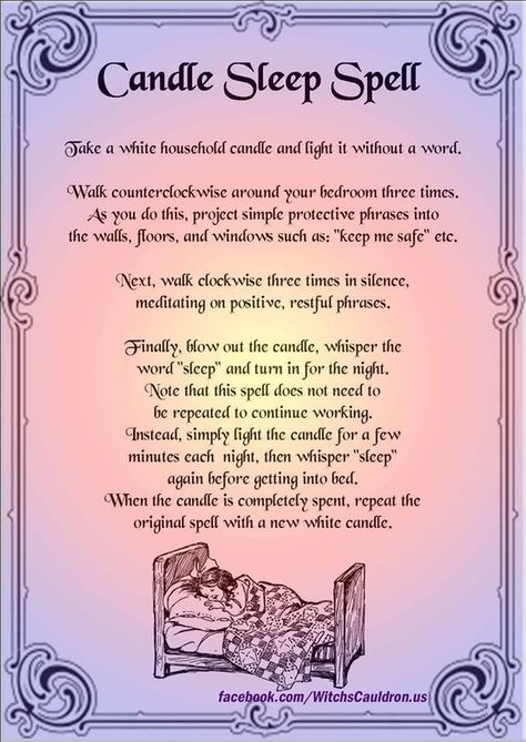 wicca Candle Magik, Sleep Spell, Witchcraft Spells For Beginners, Witch Spells, Blue Candle, Spells For Beginners, Candle Magick, Wiccan Spell Book, Magick Spells