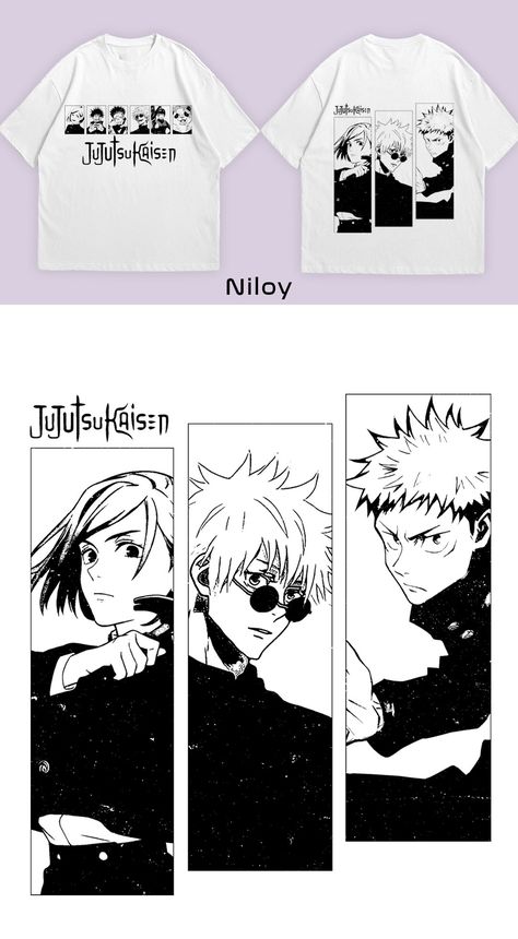 Best Anime T Shirt Design, Jujutsu Kaisen Tshirt Design, Anime Design For Shirt, Gojo T Shirt, Anime T Shirt Design Ideas, Graphic T-shirt Design, Jujutsu Kaisen Design, Anime Shirt Design, Sukuna Yuji