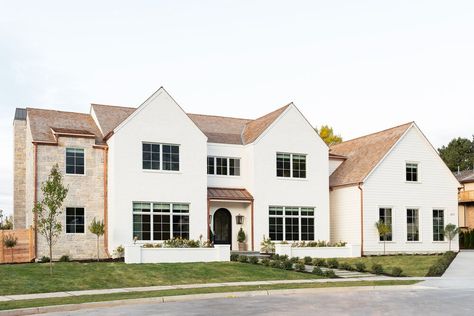 The McGee Home Exterior: The Details - Studio McGee Studio Mcgee House, Mcgee Home Exterior, Mcgee House, Studio Mcgee Home, The Mcgee Home, Mcgee Home, Best White Paint, Exterior Paint Color, White Paint Colors