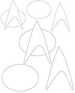 Star Trek Crafts, Diy Star Trek Gifts, Star Trek Costume Diy, Star Trek Crafts Diy, Star Trek Birthday Party, Star Trek Birthday Cards Diy, Star Trek Cricut Projects, Star Trek Birthday Cake Ideas, Star Trek Ornaments Diy