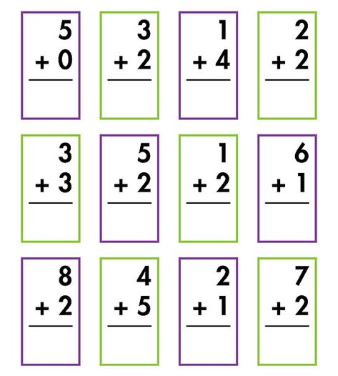 Math Activities For Preschoolers, Addition Flashcards, Measurement Worksheets, Math Drills, Basic Addition, Learn Math, Math Measurement, Fun Math Activities, Free Kindergarten Worksheets