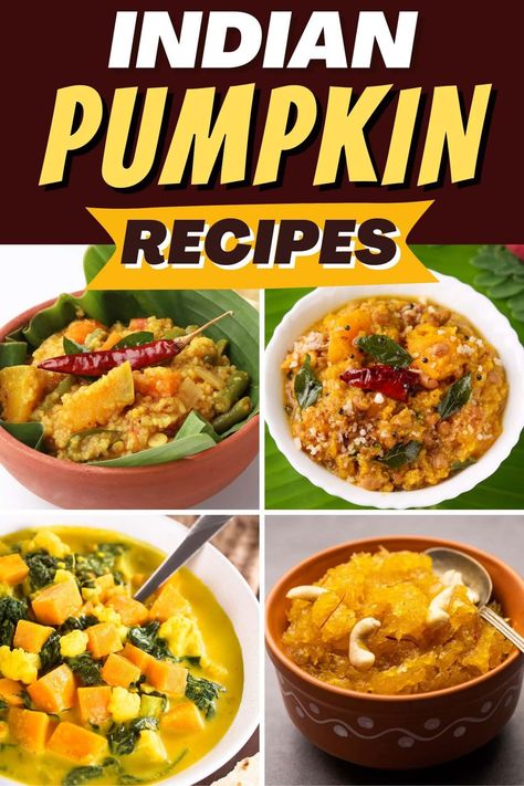 Forget that pumpkin spice latte because this post is all about scrumptious Indian pumpkin recipes. And from bread to curry, there's plenty to choose from. Pumpkin Sabzi Indian, Pumpkin Indian Recipes, Pumpkin Recipes For Dinner, Pumpkin Recipes Indian, Indian Pumpkin Recipes, Thanksgiving Pumpkin Recipes, Pumpkin Recipes Dinner, Vegan Bread Recipe, Pumpkin Recipes Healthy