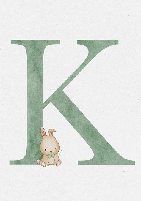 A4 Rabbit Watercolour Initial Print Nursery Decor Boy Girl Gender Neutral Kids Bedroom Art Animal Farm Yard Name - Etsy UK Nursery Art Name, Nursery Art Prints Gender Neutral, Gender Neutral Kids Bedroom, Gender Neutral Bedroom Kids, Neutral Kids Bedroom, Nursery Drawings, Baby Name Art, Watercolour Nursery Art, Kids Bedroom Art