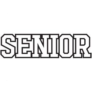 Senior In Different Fonts, Senior Logo Design 2025, Senior Painted Jeans, Sign Lettering Fonts, Prom 2k24, Fonts To Download, Sr Logo, Graduation Wallpaper, Merry Christmas Font