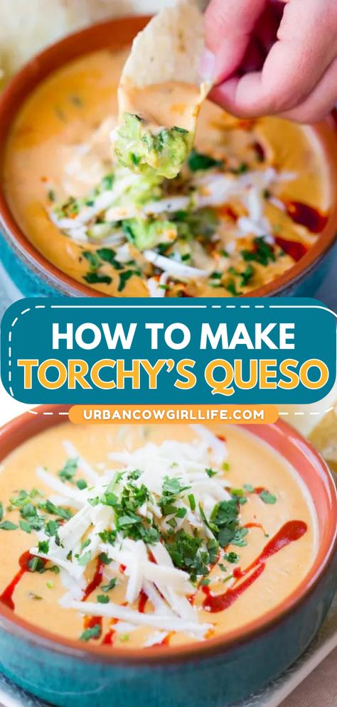 Torchys Queso Recipe, Queso Recipe Easy, Hot Cheese Dip, Homemade Velveeta, Veg Crispy, Queso Cheese Dip, Simple Appetizers, Queso Recipe, Hot Cheese