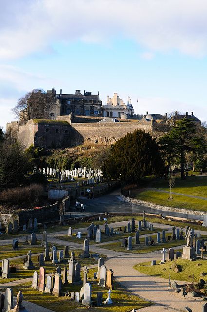 Sterling, Scotland | Alex Tims | Flickr Cemetery Layout, Scotland Stirling, Sterling Scotland, Sterling Castle, Beautiful Cemetery, Stirling Scotland, Stirling Castle, Castle Scotland, Bonnie Scotland