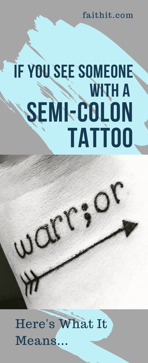 If You See Somebody With a Semicolon Tattoo, Here’s the Real Meaning Behind It #tattooideas #tattoodesign #tattooart #tattoosforwomen #tattoomodel. Find out more here 👉https://www.theworldaccordingtome.org/body-art/?art209 Unique Tattoos With Meaning, Semicolon Tattoo Meaning, Colon Tattoo, Survival Tattoo, Survivor Tattoo, Awareness Tattoo, Health Tattoo, Semicolon Tattoo, Small Tattoos With Meaning