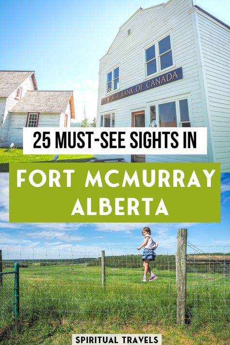 Have you ever been to Fort McMurray, the oil capital of Canada? Fort Mac is definitely one of the most unique places to visit in Alberta. You can visit the oil fields, do all kinds of outdoor activities and more! #fortmcmurray #alberta #canada | alberta travel | things to do in alberta | alberta road trips | places to visit in canada | canada road trips | alberta staycation | where to go in canada Fort Mcmurray Alberta, Places To Visit In Canada, Alberta Travel, Capital Of Canada, Fort Mcmurray, Road Trip Places, Canada Photography, Travel Things, Canada Road Trip