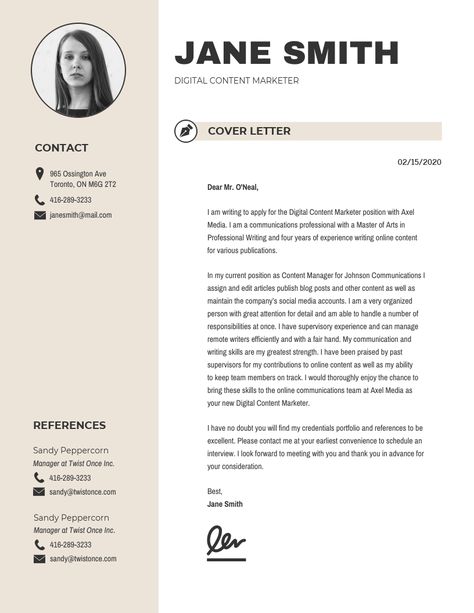 cover letter template Cv Cover Letter Example, Cover Letter Layout, Creative Cover Letter, Job Application Cover Letter, Resume Cover Letter Examples, Professional Cover Letter, Application Cover Letter, Cover Letter Format, Best Cover Letter