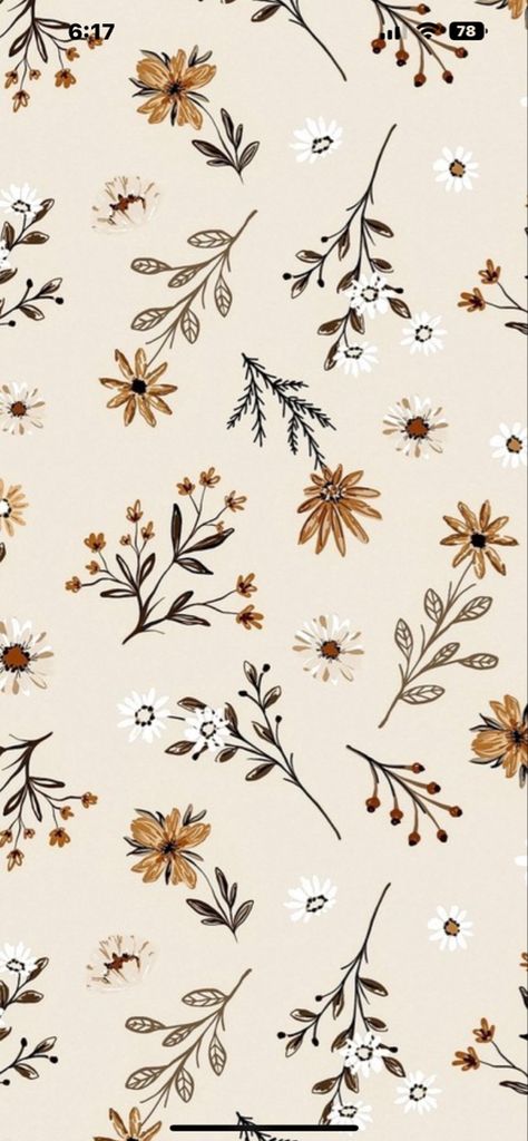 Halloween Flower Background, Pretty Minimalist Wallpaper, Cute Simple Fall Backgrounds, Fall Simple Wallpaper Aesthetic, Fall Wallpaper Floral, Tan Collage Wallpaper, Fall Floral Aesthetic Wallpaper, Fall Boho Background Wallpapers, Phone Backgrounds November