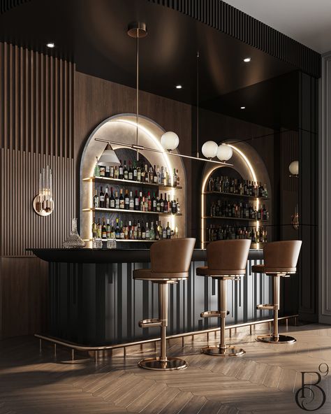 Bar Room Ideas In House Luxury, Bar Unit Design, Wine Bar Interior Design, Home Bar Designs Luxury, Bar Counter Design Home, Wine Bar Table, Mini Bar Design, Mediterranean Bar, Goa Villa