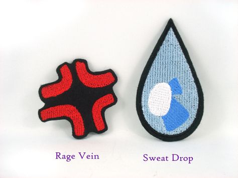 Anime Expression Rage Vein Sweat Drop Hairclip Manga Hair Clip by angelyques on Etsy https://www.etsy.com/listing/214308226/anime-expression-rage-vein-sweat-drop Nervous Character, Kawaii Merch, Osana Najimi, Anime Club, Anime Diy, Pop Culture Gifts, Manga Hair, Everyday Hair, Anime Jewelry