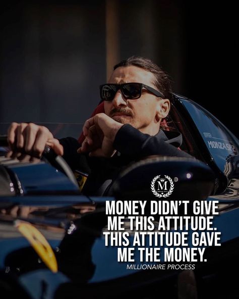 Motivation 🚀 Success 💎 Money 💰 on Instagram: “Want money? Change your attitude about it!🔥 Click the link in Bio and learn how you can build a massive following and make $500-$1000 per…” Be stronger than Ever Make Money Playing Games, Billionaire Motivation, Change Your Attitude, Millionaire Mindset Quotes, Money Change, Deep Meaningful Quotes, Millionaire Quotes, Inspirational Quotes About Success, Man Up Quotes