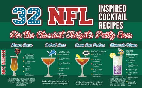 Football Sunday Cocktails, Football Themed Drinks, Football Party Drinks, Super Bowl Drinks, Superbowl Cocktails, Football Drink, Beer Season, Cocktail Names, Cocktail Ideas