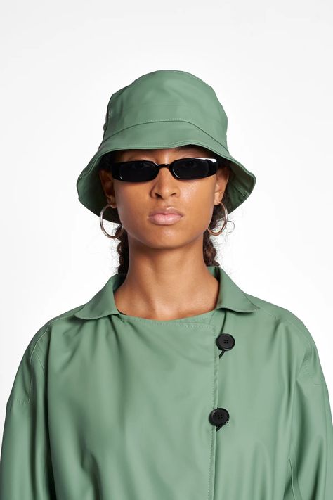 Loden Green, Hair Dry, Unisex Style, Waterproof Fabric, Unisex Fashion, Stockholm, Bucket Hat, Must Haves, Matter