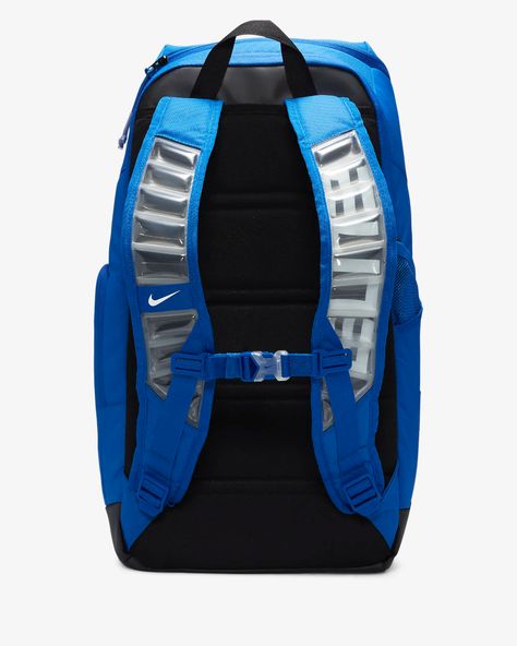 Nike Hoops Elite Backpack (32L). Nike.com Nike Elite Bag, Nike Elite Backpack, Elite Backpack, School Purse, Hoop Games, Mochila Nike, Basketball Bag, Nike Backpack, Nike Bags