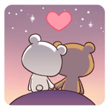 Calin Gif, Milk Mocha, Bear Couple, Milk & Mocha, Bear Drawing, Cute Bear Drawings, Cute Kawaii Animals, Cute Cartoon Images, Cute Couple Drawings