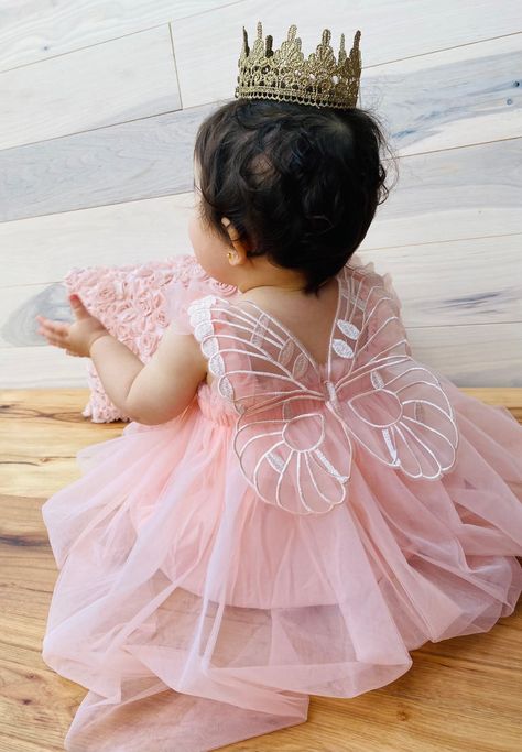 Fairy Birthday Dress For Baby Girl, First Birthday Dress For Baby Girl, Baby Birthday Party Outfit, First Birthday Girl Dress, Baby Girl First Birthday Dress, Baby First Birthday Outfit, Butterfly Birthday Dress, Cake Smash Dress, First Birthday Girl Outfit