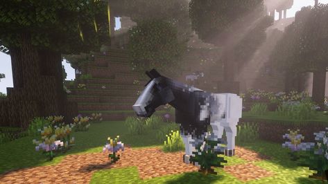 Starting a new world in Minecraft is the best feeling 🥰 … #minecraftbuilds #minecrafthorses #equestrian #minecrafters #cozyminecraft #cozygaming #cosygames Minecraft Horse Track, Minecraft Swem Horse, Swem Minecraft, Minecraft Horse, Minecraft Java, Horse Games, Minecraft Inspo, Best Feeling, Minecraft Stuff