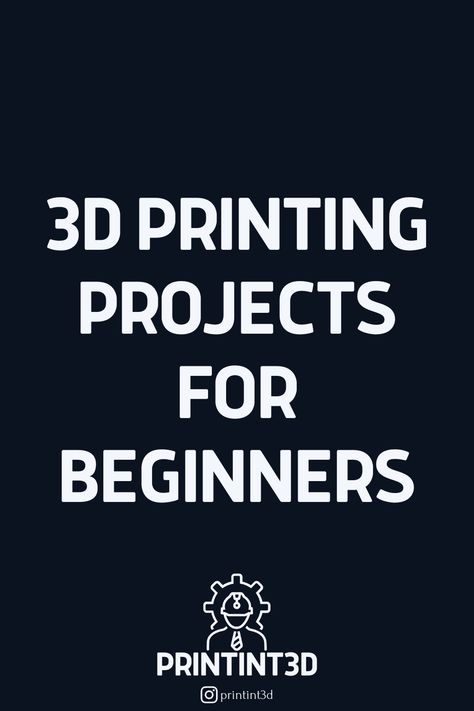 Welcome to "3D Printing Projects for Beginners"! Here you'll find simple & easy-to-follow 3D printing projects, perfect for those new to the technology. From keychains to phone cases, learn the basics of 3D printing with step-by-step tutorials & videos. A great resource for anyone looking to get started with 3D printing! 3d Printing Business, 3d Printing Diy, 3d Printing Projects, Design Basics, 3dprinting Design, Small Projects, Printing Business, Food Gifts, The Basics