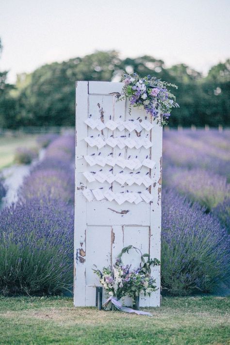 Lavender wedding cake