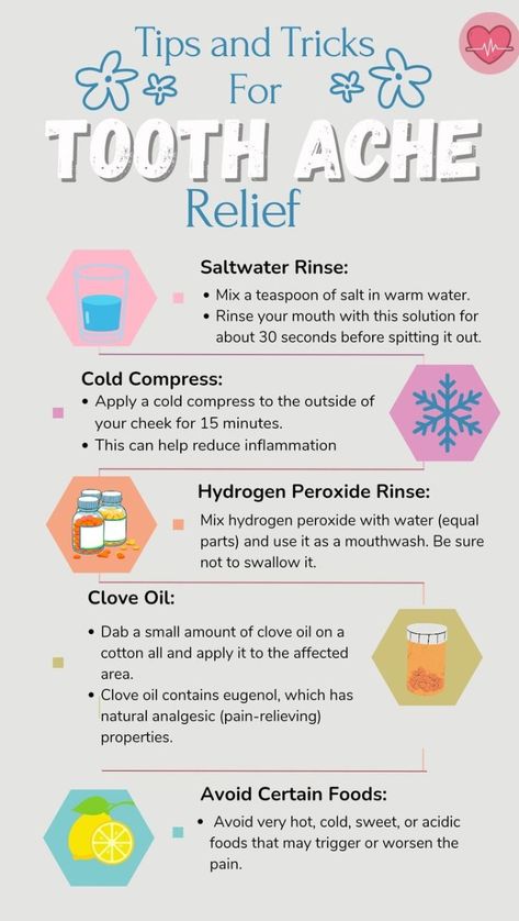 Discover soothing natural remedies to ease toothache discomfort! From saltwater rinses to clove oil magic, these tips provide relief at home. Your smile deserves the best care! 😁🦷 #ToothacheRelief #NaturalHealth #WellnessTips"  ... less Herbs That Help With Toothaches, Doterra Tooth Ache Relief, Heal Tooth Infection Naturally, Teeth Sensitivity Remedies, Natural Remedy For Tooth Ache, Natural Remedies For Tooth Infection, Natural Toothache Remedies, Toothache Remedies Instant, Cavity Pain Relief