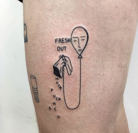 Ironic Tattoos Ideas, Meme Tattoos Funny, Funny Tattoos Humor, Unhinged Tattoos, Strange Tattoos Ideas, Ironic Tattoos, Sarcastic Tattoos, Small Funny Tattoos, Funniest Tattoos