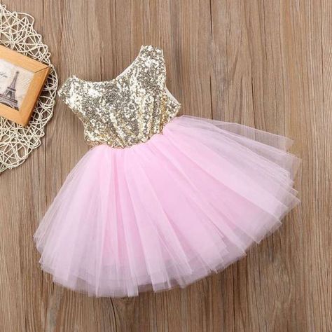 Adorable Kids Baby Flower Girls Party Sequins Tutu Dress Gown Bridesmaid Dresses | Wish Girls Baptism Dress, Bowknot Dress, Tulle Tutu Dress, Baby Girl Princess Dresses, Wedding Dresses For Kids, Tulle Party Dress, Fancy Wedding Dresses, Fancy Wedding, Gauze Dress