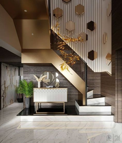 staircase design modern stair walls Stairs Wall Design Modern, Stair Case Wall Design, Staircase Wall Design Modern, Stair Wall Design, Stairs Wall Design, Staircase Wall Design, Luxury Stairs, Stair Walls, Minecraft Decoration