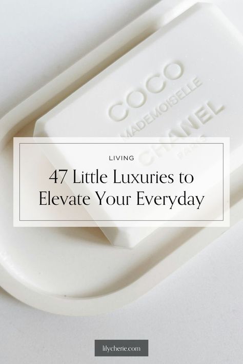 affordable luxuries Luxury Lifestyle Gifts, Best Self Care Products For Women, Elevate Your Lifestyle, Beauty Habits Daily, Luxury Designer Aesthetic, Old Money Beauty Products, How To Live Luxury Lifestyle, Things That Make Life Easier, Simply Luxurious Life