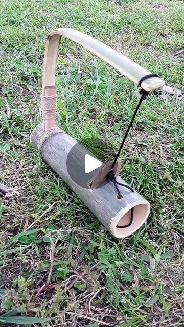 Rat Trap Diy, Bushcraft Essentials, Hunting Diy, Animal Traps, Rat Traps, Primitive Survival, Construction Diy, Diy Crafts Life Hacks, Bamboo Art