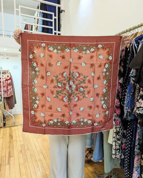 We now stock gorgeous vintage silk scarves!😍 With their hand-rolled edges, our scarves are beautifully made and in amazing condition. We've got a lovely variety of patterns and colours - something for everyone 🩷 Keep an eye out for a post soon on how to style your silk scarves 👀 #silkscarves #vintagescarves #vintageaccessories #tornvintage #edinburghvintage Italian Silk Scarf, Beautifully Made, Vintage Silk Scarf, Vintage Scarf, Vintage Shop, An Eye, Silk Scarves, Vintage Silk, How To Style