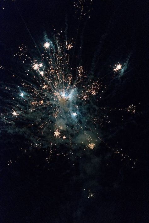 Fireworks during a New Year's Eve celebration in Russia. #travel Natal, New Year Fireworks, New Year Wallpaper, New Year Photos, Bonfire Night, Silvester Party, New Year New Me, Countryside House, New Years Day