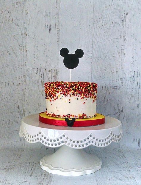 Birthday Cake Mickey Mouse, Mickey Mouse Ideas, Mickey Mouse Smash Cakes, Cake Mickey Mouse, Mickey Birthday Cakes, Γενέθλια Mickey Mouse, Mickey First Birthday, Mickey 1st Birthdays, Mickey Mouse Bday