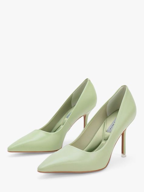 Sage Heels, Light Green Heels, Sage Green Heels, Dr Wedding, Shoes Png, Green High Heels, Pistachio Color, Quinceanera Planning, Sage Green Bridesmaid Dress